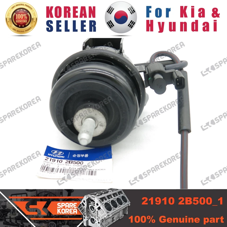 Genuino/OEM 219102B500 SOPORTE CONJUNTO-ROLL TOPE FR para Hyundai Veracruz Foto 2 de 3