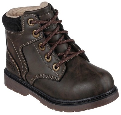 Skechers Rivitz Bardley Youth 3 Chocolate Outdoor Boot 405641L