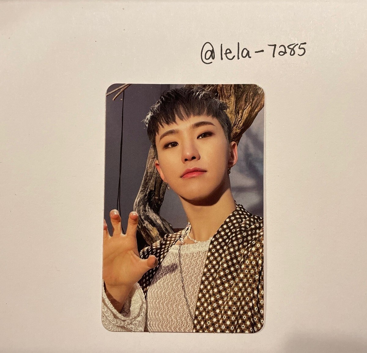 seventeen ホシ face the sun SEVENTEEN {Face the Sun ep.3 Ray Ver.} Official Photocard - Hoshi