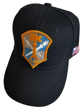 U.S. ARMY INTELLIGENCE AND SECURITY COMMAND Military Ball Cap - Black