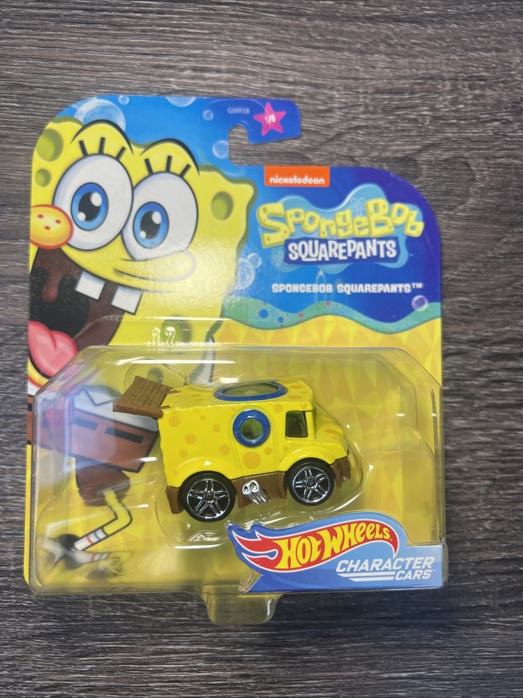 Hot Wheels 2020 SpongeBob Squarepants 1:64 scale Character Car