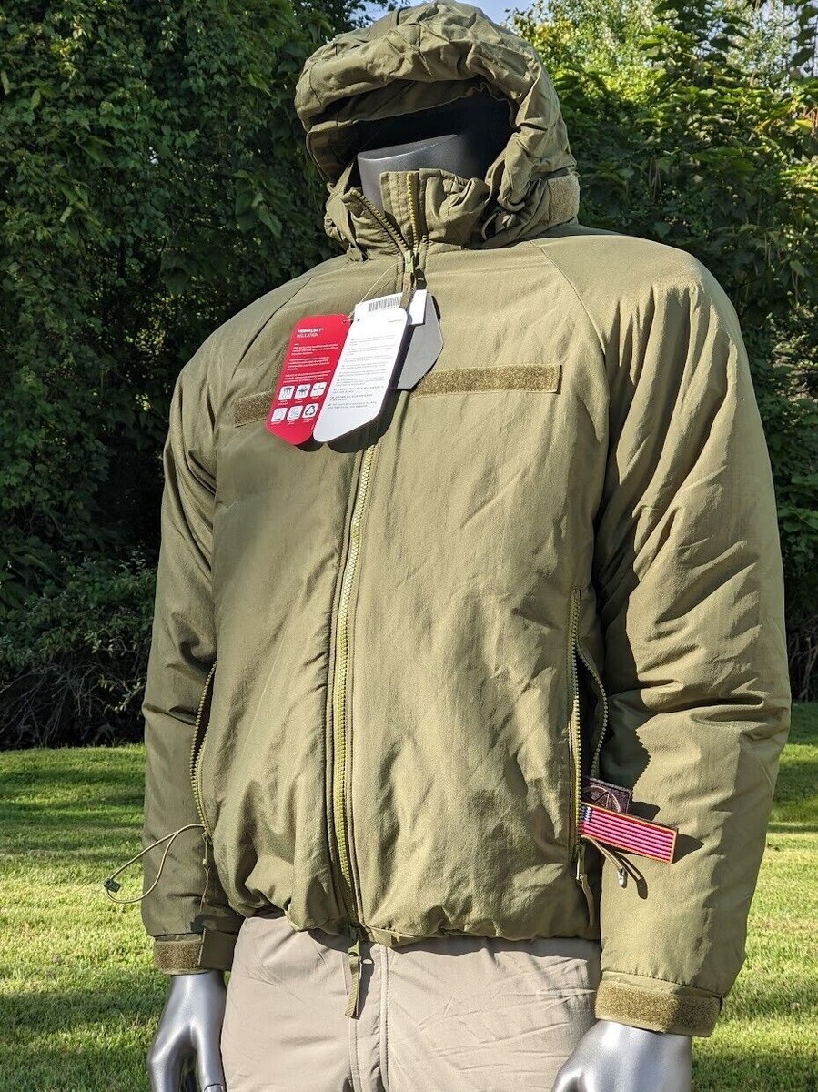 US Army Gen 3 Level 7 PCU ECW PrimaLoft Cold Weather GREEN Parka