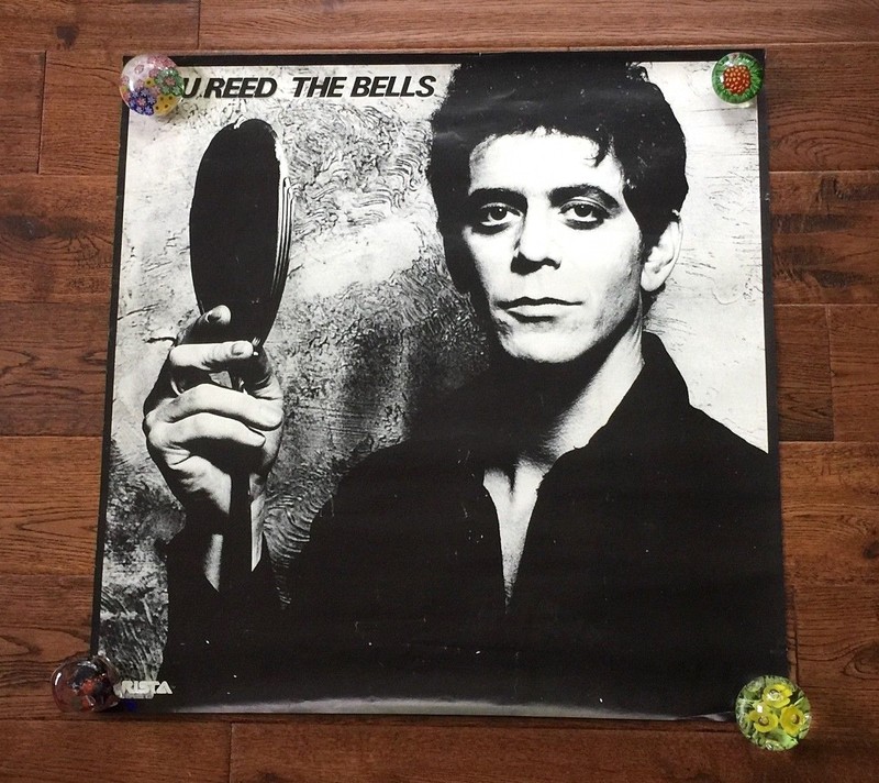 SUPER RARE 1979 LOU REED The Bells Promo POSTER Velvet Underground Warhol VTG  