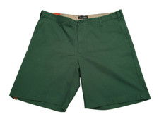Lee Men's Green Essential Khakis Casual All Cotton Shorts Size 42
