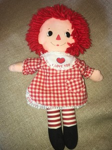 raggedy ann doll knickerbocker vintage