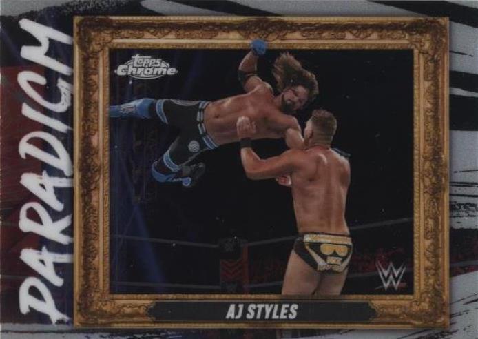 2025 Topps Chrome WWE - AJ Styles #PAR-AJS - 1 of 1