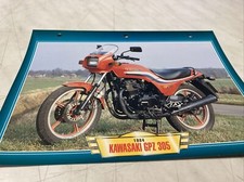 Kawasaki GPz305 1984 305 GPZ Form Card Motorbike Passion Collection Atlas GP305z