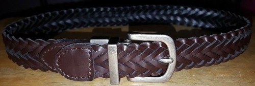 Levi's reversible belt black/brown size 23-24 (S) boys silver toned buckle - Picture 2 of 7