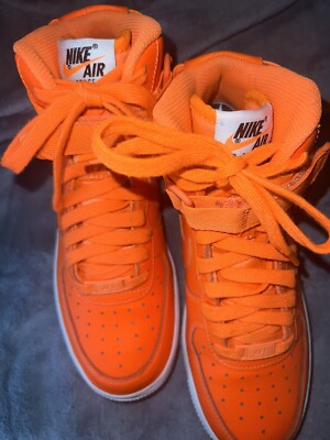 air force 1 high just do it pack orange
