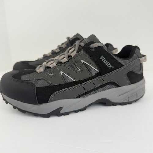 5010 WORX by RED WINGS MENS Aluminum Toe Safety Shoes SIZE 8 M BRAND NEW in Box - Picture 2 of 16