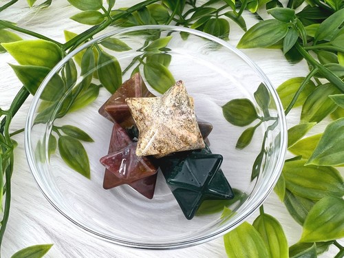 Ocean Jasper Merkaba - Ocean Jasper Crystal Merkaba - 1" Ocean Jasper Merkaba - Picture 5 of 5