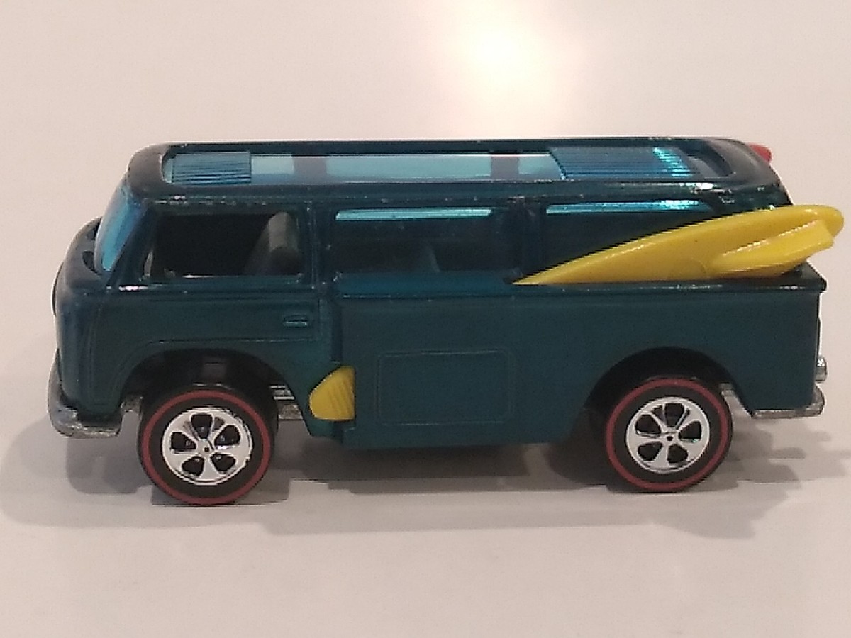 HOTWHEELS 1969 REDLINE VOLKSWAGEN BEACH BOMB AQUA HK PRO