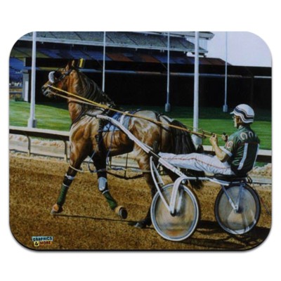Harness Racing Track Horse Racer Low Profile Thin Mouse Pad Mousepad | eBay