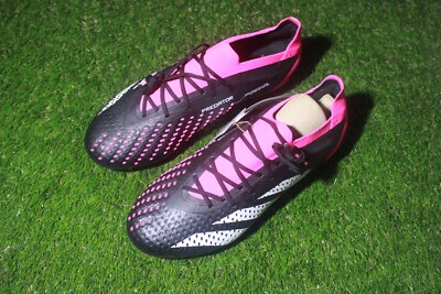 Adidas Predator Elite Low Firm Ground Pink Fußballschuhe UK 8,5 US9