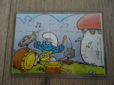 Puzzle  Schlümpfe 2 - Musik    1996 OR  mit BPZ    Original