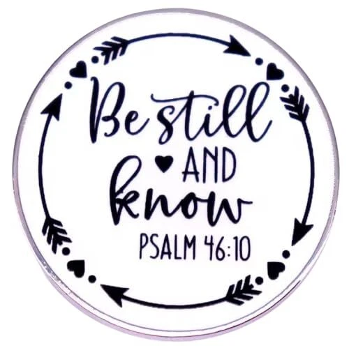 Sei still und erkenne Psalmen Psalm 46,10 christlich Jesus Christus Bibelverse 1,2 Pin