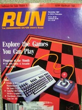 RUN Magazine for Commodore Computers - November 1987