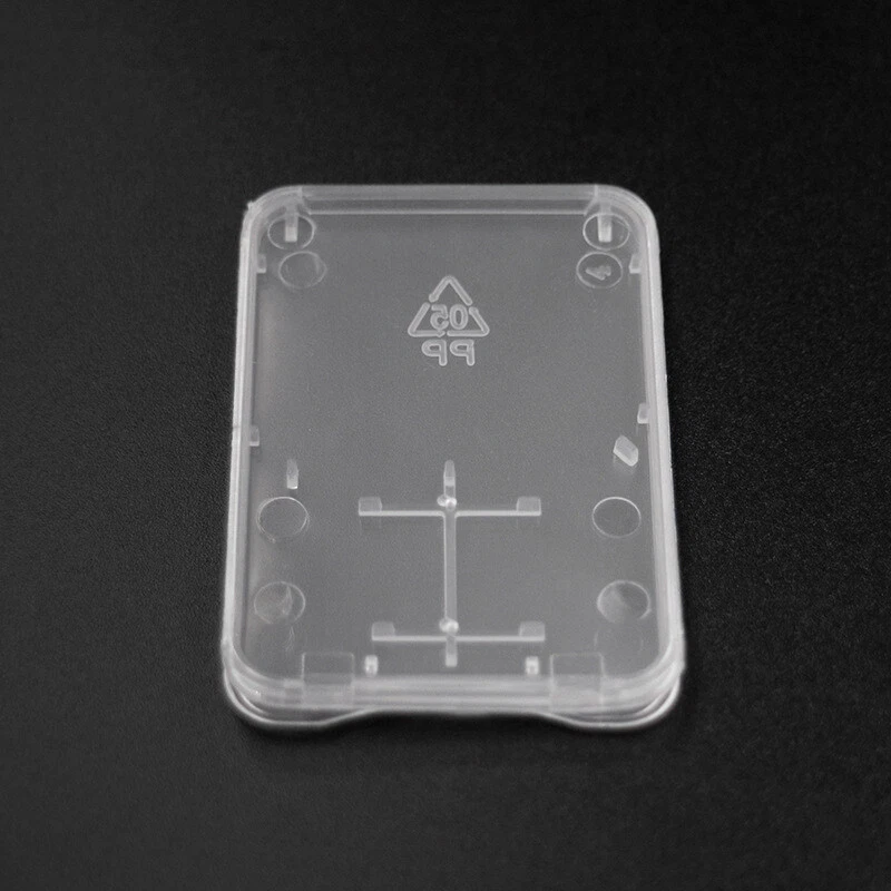 10 pcs For MicroSD TF+SD Card 2 in 1 Plastic Case Super Thin Hard Box Jewel Case - Image 4 of 4