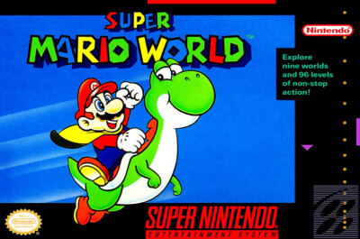 Super Mario World SNES BOX ART Premium POSTER MADE IN USA - MAR008