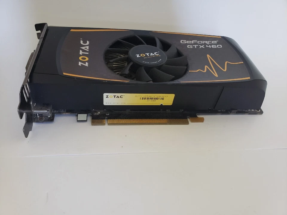 ZOTAC GeForce GTX460 Graphics Card OC 1GB 256BIT DDR5 HDMI DV1 DP - Image 2 of 4