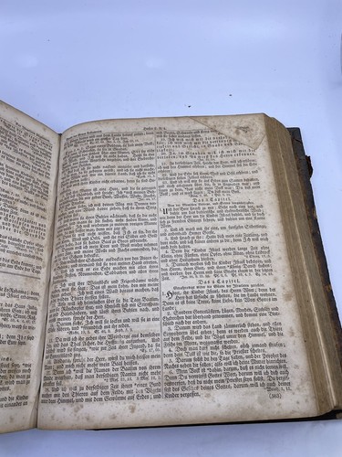 BIBLIA: Alten & Neuen Testaments - Martin Luther 1828 Philadelphia Fraktur Bible - Picture 13 of 17