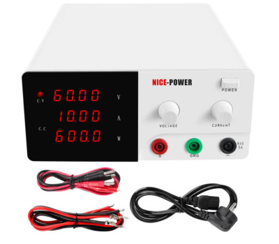 R-SPS6010 60V 10A Digital Adjustable DC Power Supply Laboratory Power 600W
