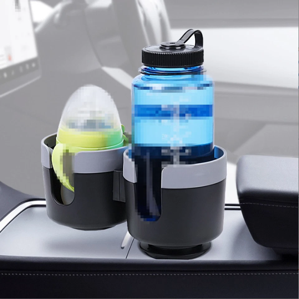 2-in-1 Car Cup Holder Expander Adapter Multifunctional Durable Large Cup Adapter - Imagem 2 de 4