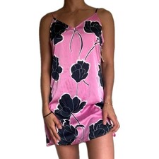nwt STARS ABOVE size XL Sleeveless Floral Satin Sleepwear Pink