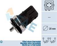 KüHlmittel Wasser Temperatur Sensor Fae 33810 FüR Nissan Renault Opel Laguna X70