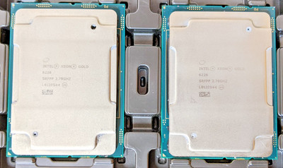 Lot of 2 Intel Xeon Gold 6226 SRFPP 2.7GHz 12-Core CPUs Matched Pair