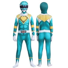 Power Rangers Cosplay Costume Jumpsuit kid Boys Girls Party Costume Halloween UK