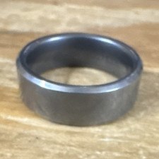 Triton Gray Tungsten Band Ring Size 10.5 No S...