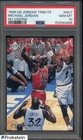 1996 UD Jordan Tribute MJ Visions #MJ7 Michael Jordan w/ Shaq & Penny PSA 10