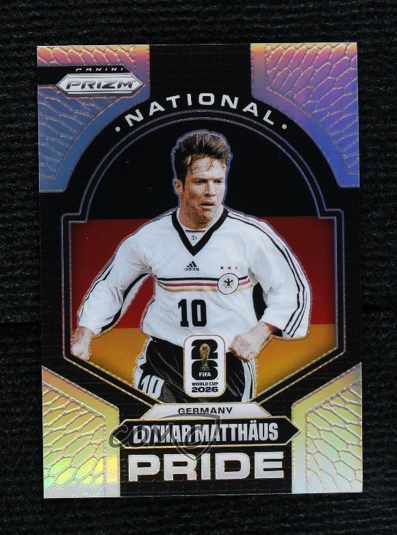 2026 Panini Prizm FIFA World Cup National Pride Lothar Matthaus #45 1m1a