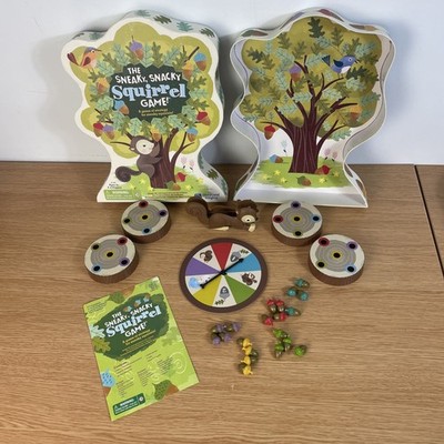 Das hinterhältige Snacky Eichhörnchen Spiel! Educational Insights Alter 3 + 100% Compete sehr guter Zustand