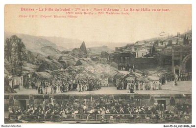 BAHP5-0552-34 - BEZIERS - Die Tochter Der Sonne - 3. Akt - Tod d'Artona - La Re