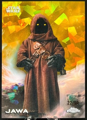 2025 Topps Chrome Sapphire Star Wars   #125 JAWA Gold 22 /50 *Color Match*