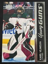 2021-22 Upper Deck Karel Vejmelka #458 Young Guns RC Coyotes