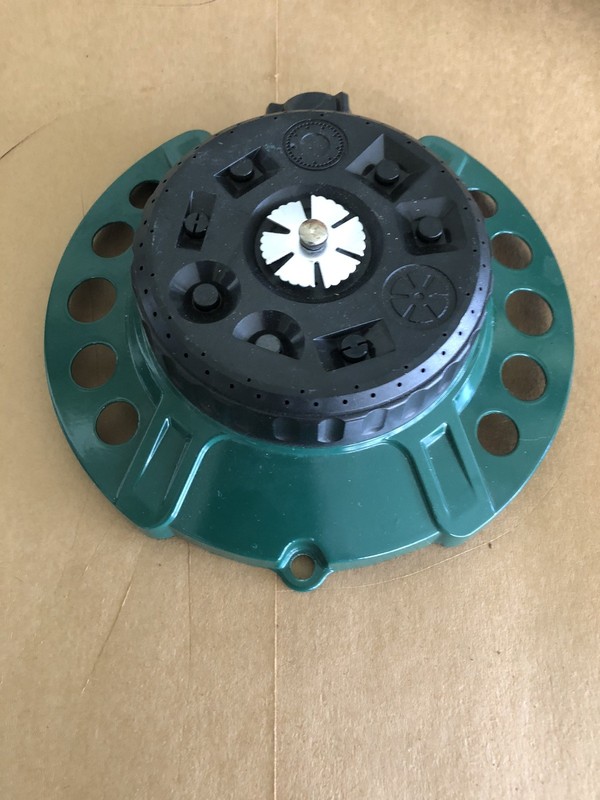 Dramm ColorStorm 9-Pattern Premium Turret Sprinkler, NEW, Heavy Duty Garden