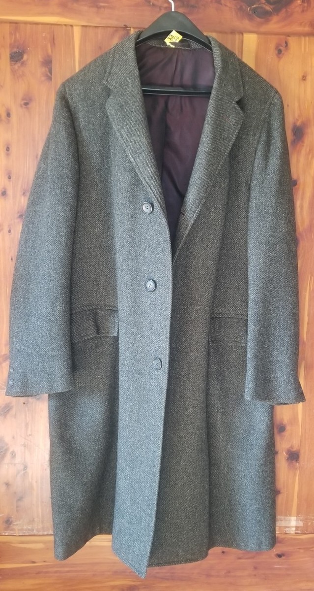 HIRSH GATES RICHMOND VA , WOOL OVERCOAT. USA