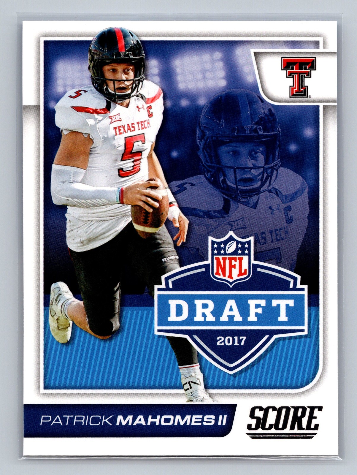 2017 Score #2 Patrick Mahomes II NFL Draft