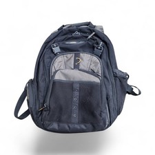 Targus Drifter II 17" Laptop Backpack Black Grey Rugged Computer Bag Very Clean