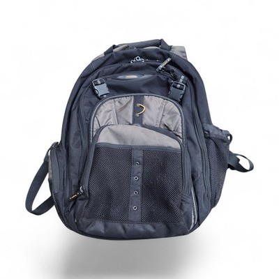 Targus Drifter II 17'' Laptop Backpack Black Grey Rugged Computer Bag Very Clean