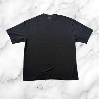 Balenciaga Garde-Robe Oversized T-Shirt XXL Black Organic Cotton Back Graphic