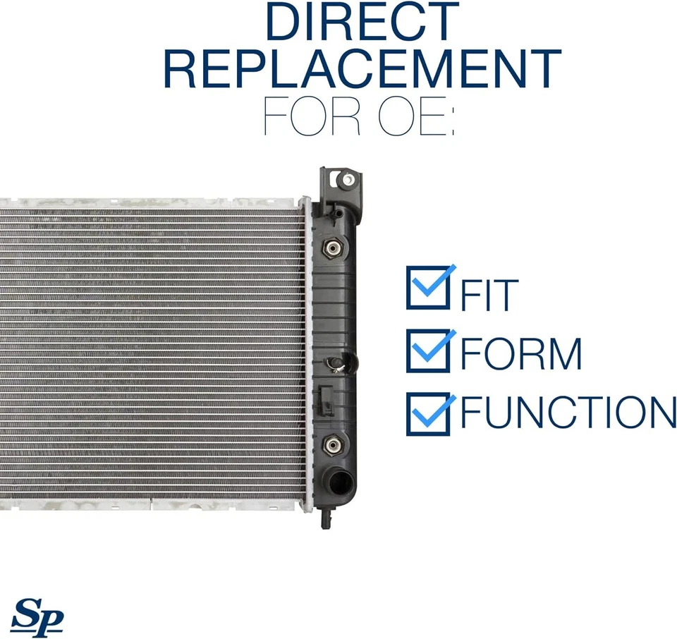 Radiador Spectra Premium CU2370 con TOC y EOC - 34-1/16" Core Compatible... Foto 4 de 4