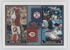 2002 Fleer Fall Classic Rival Factions /500 Johnny Bench Carlton Fisk HOF 1bi0