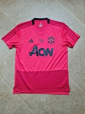 Football Jersey Manchester United 2018 training soccer shirt Adidas size Y-M