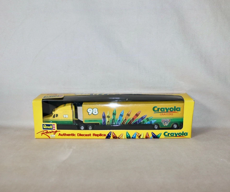 Revell Racing ~ 98 Crayola Crayons Tractor Trailer ~ 50th Anniversary 1:64 NRFOB - Image 2 of 4