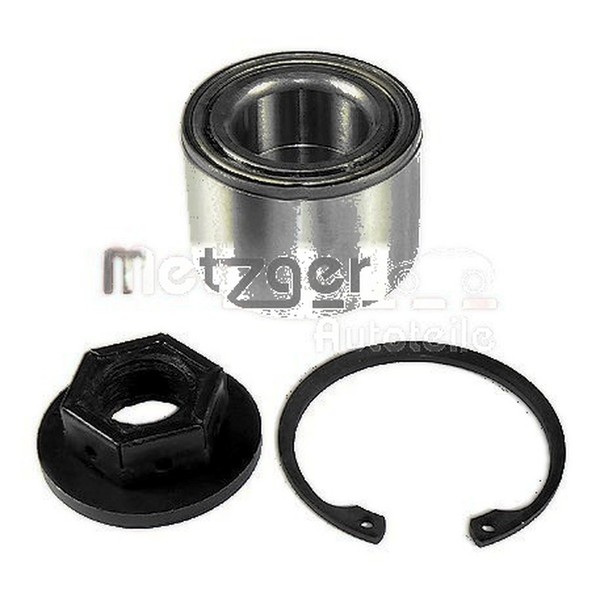Radlagersatz Hinterachse Rechts Ø 53 Mm 37 Mm Metzger FüR U.A. Ford Fiesta-image