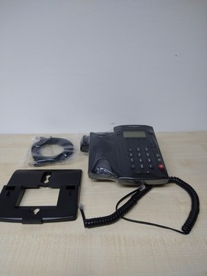 Polycom VVX 101 VoIP-Telefon - IP-Tischtelefon - mit Zubehör - schwarz